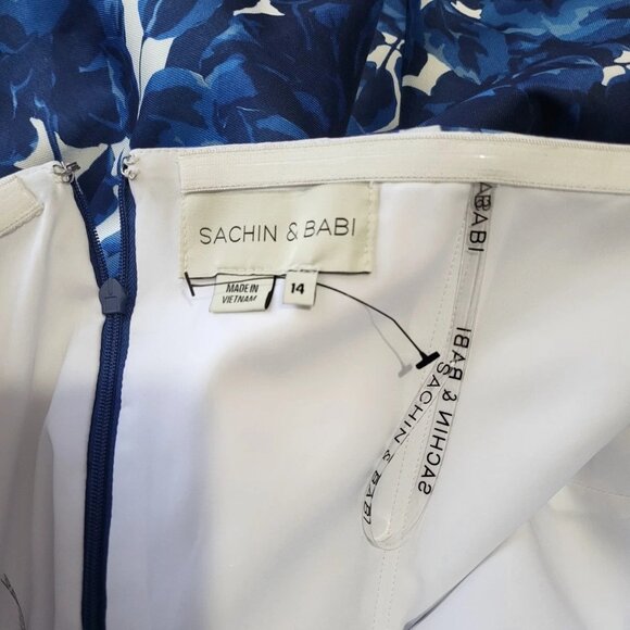 UNWORN. Sachin & Babi Floral Strapless Dress - Picture 8 of 11